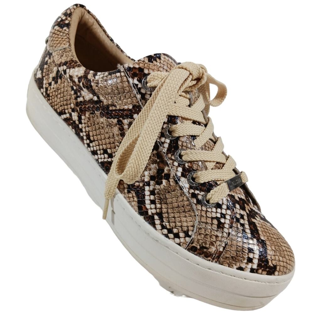 J Slides Hilton Platform Sneakers GUC $158  size 8  S2463
